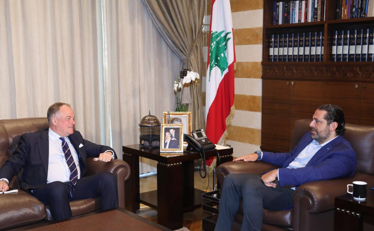 الحريري التقى قائد اليونيفل وسلطان