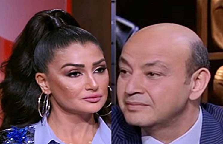 بالفيديو: الممثلة غادة عبد الرازق تُحرج الإعلامي عمرو أديب مباشرة على الهواء
