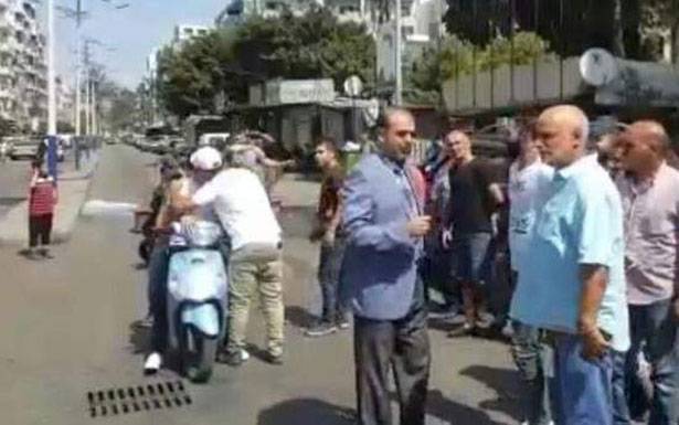 ازمات آهالي التبانة المعيشية دفعتهم الى الشارع...