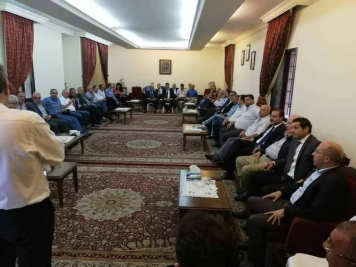لقاء لمعالجة مشكلة الصرف الصحي بالمتن الاعلى