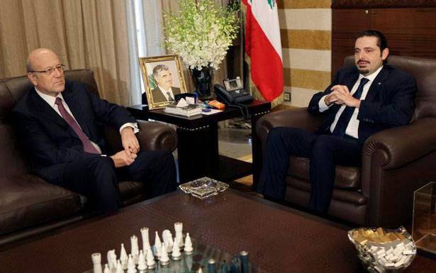 ميقاتي يتواصل مع قيادات سنية لعدم الضغط على الحريري