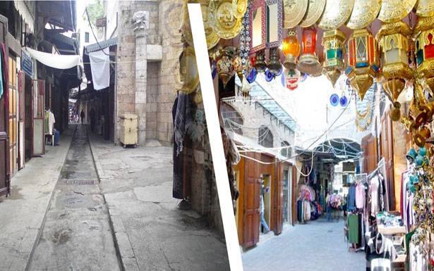 أسواق طرابلس إلى زوال