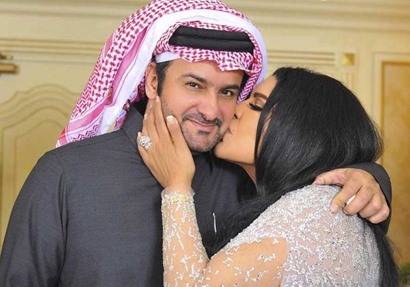 هكذا إحتفلت أحلام بعيد ميلاد زوجها..