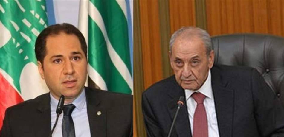 جدل بين بري والجميل في مجلس النواب.. والأخير يسأل: لماذا تتصرف هكذا معي؟