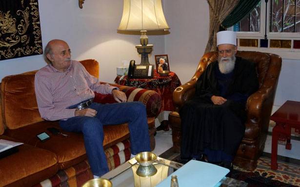 جنبلاط عرض وحسن الأوضاع