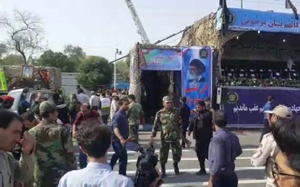 مواقف برقيات تعزي القادة الايرانيين بضحايا الأهواز