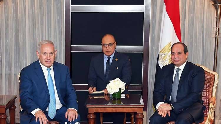 لقاء السيسي ونتنياهو عقد بلا علم إسرائيل