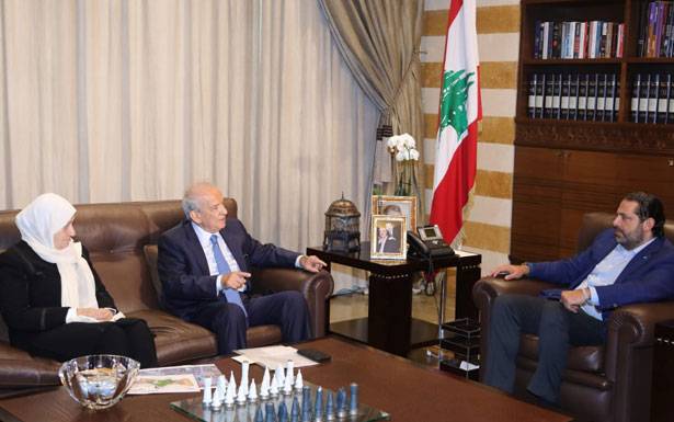 الحريري بحث في ملفات تربويّةالحريري بحث في ملفات تربويّة