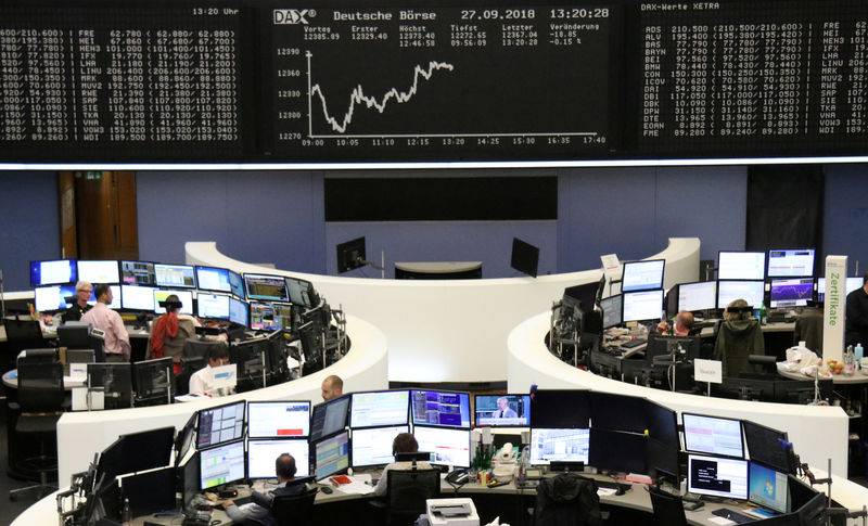 أسهم أوروبا تصعد واتفاق نافتا يرفع المعنويات