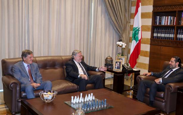 التقى الحريري وكيدانيان وخوري...

الوزير المفوض في الخارجيّة اليونانيّة