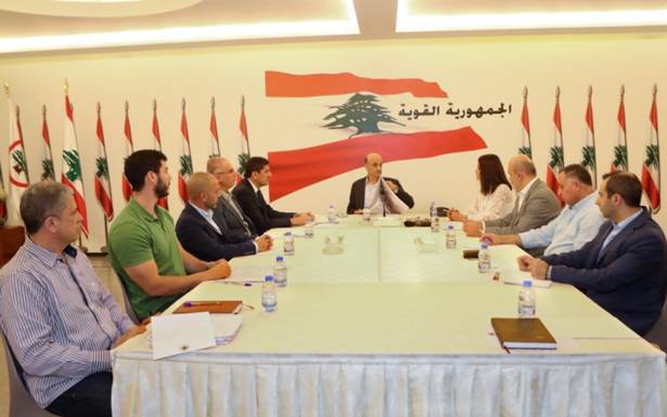 جعجع يُتابع المشاريع الإنمائيّة في بشري