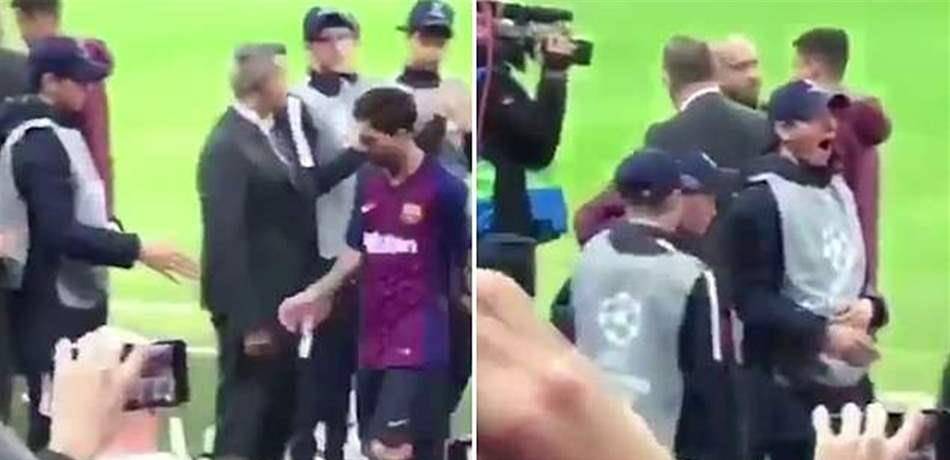 بالفيديو: ميسي يُصيب مشجّعًا مهووسًا بالذهول!