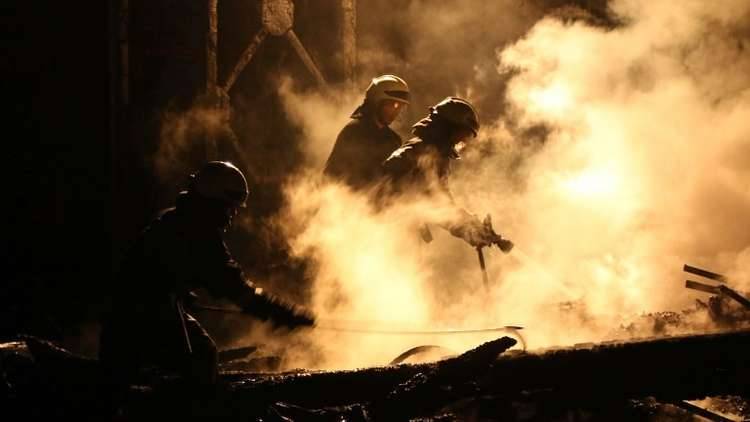 انفجار في مستودع عسكري في منطقة تشيرنيغوف الأوكرانية