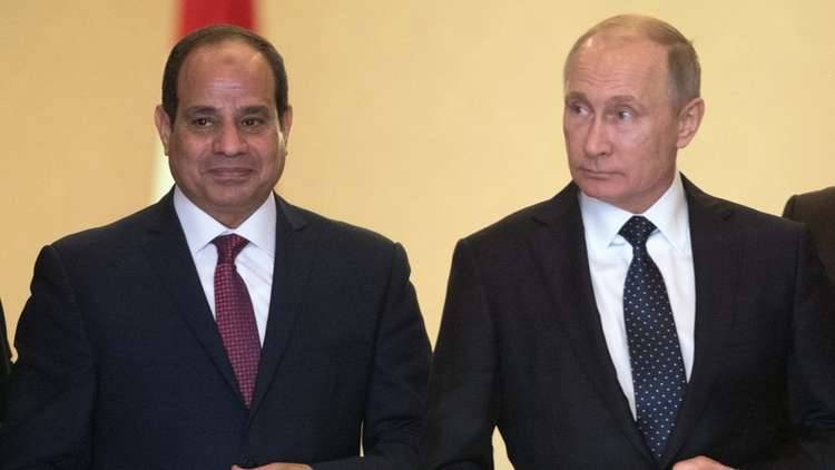 5 ملفات هامة خلال لقاء بوتين والسيسي