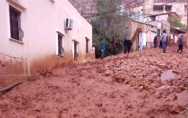 سيول جارفة اجتاحت مناطق في البقاع الأوسط