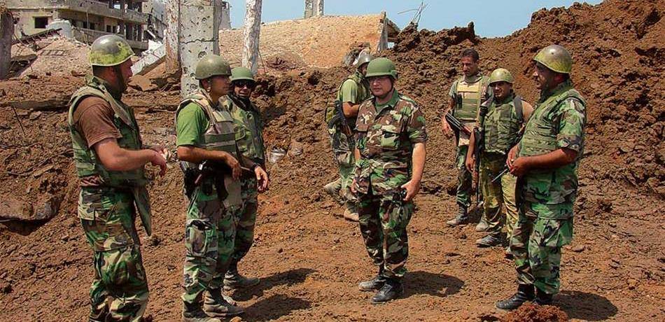على طريق عيناتا الأرز.. هذا ما عثر عليه فوج الهندسة في الجيش