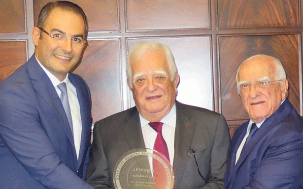 «فرنسَبنك» ينـــال من بنـــــك «JP Morgan» جائزة

«النخبة لتقدير جودة عمليات المقاصة بالدولار»