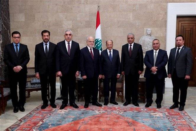 الرئيس عون مستقبلا وزير الخارجية العراقي: لتعزيز التضامن في ما بين الدول العربية