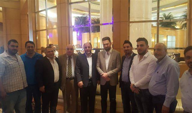 تيمور جنبلاط وأبو فاعور التقيا الجالية في أبو ظبي ودبي