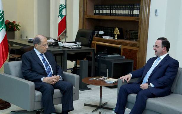 عون بحث مع كيدانيان مسار التشكيل

والتقى ملاك بمناسبة إحالته على التقاعد