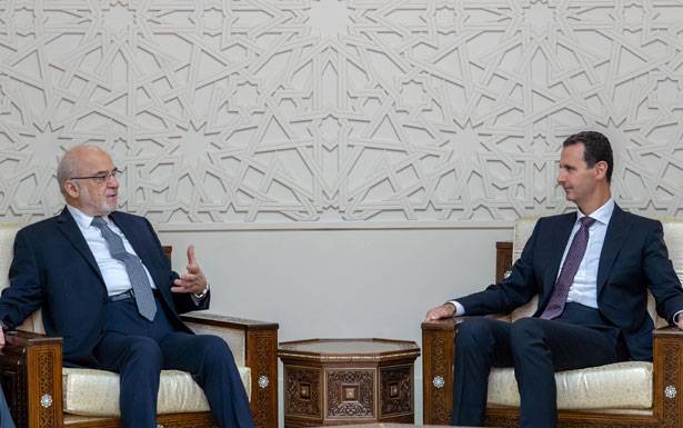 الأسد يؤكد أهمية النهوض بعلاقات دمشق وبغداد