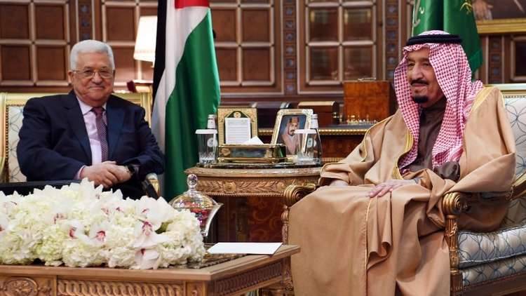 الرئيس الفلسطيني يعلن دعمه للسعودية وعن ثقته المطلقة بالمملكة