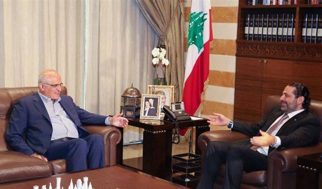 الحريري يلتقي خليل وأبو فاعور في بيت الوسط