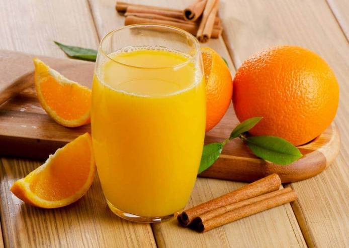 ماذا يحدث بعد ساعتين من تناول عصير البرتقال؟