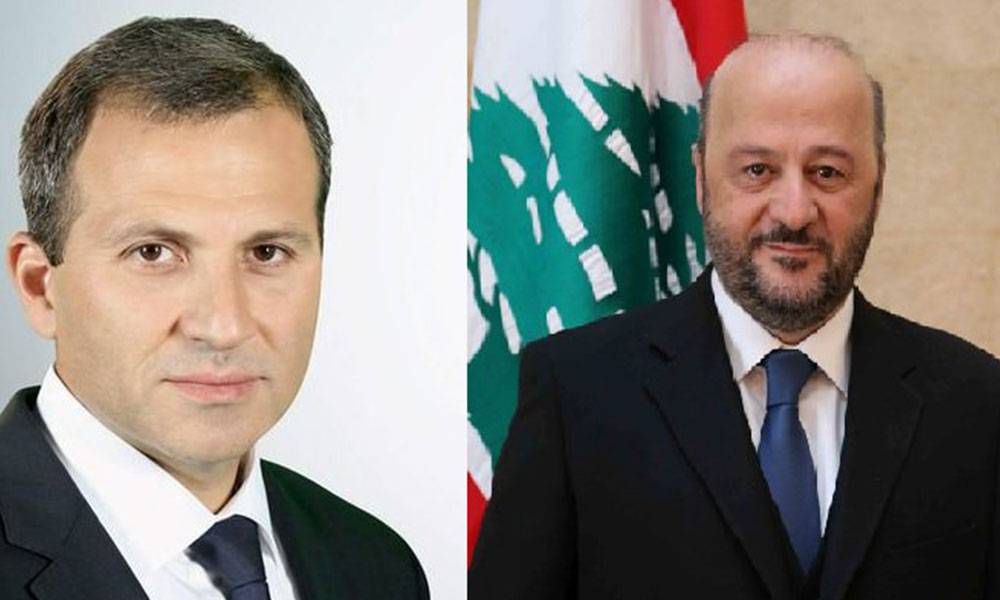 باسيل يستقبل الرياشي بحضور كنعان مساء