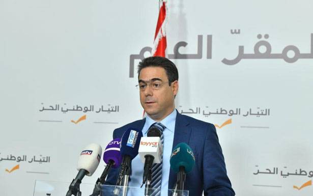 «تكتل لبنان القوي»: يدنا ممدودة للجميع

وسنضع الخلافات جانباً في المرحلة المقبلة