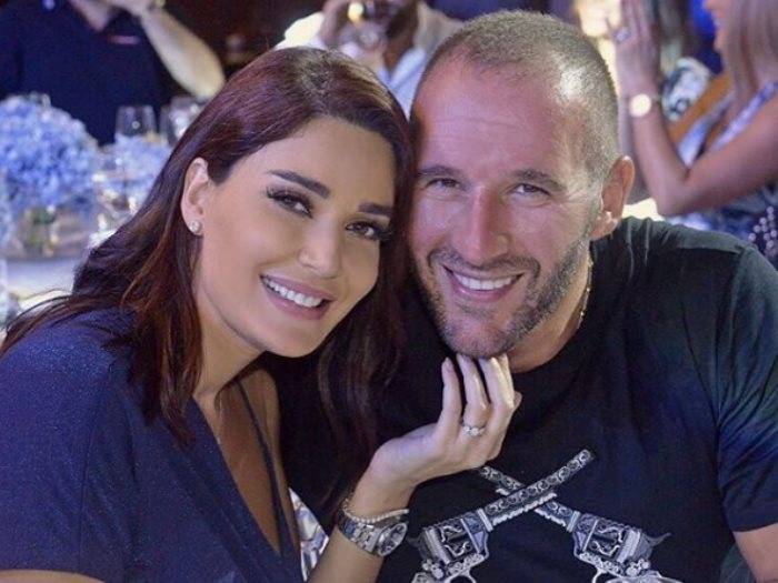 سيرين عبد النور تتلقى مفاجأة من زوجها في نيويورك