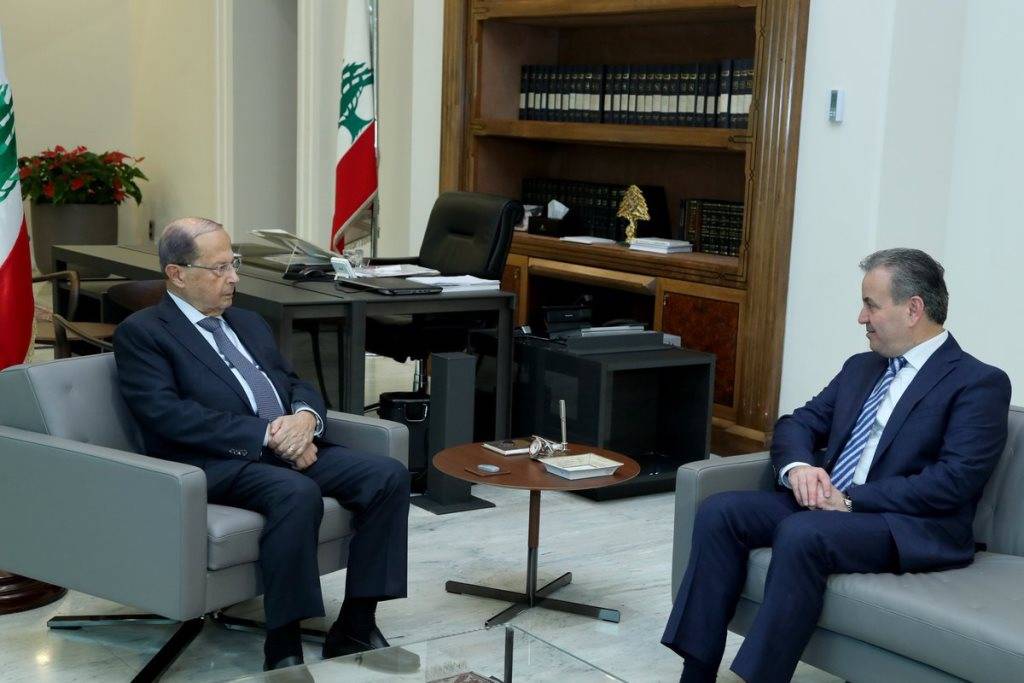 عون تابع جهود تشكيل الحكومة وعرض مع زواره شؤونا سياسية واغترابية