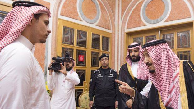 الابن الأكبر لجمال خاشقجي في واشنطن بعد رفع حظر السفر
