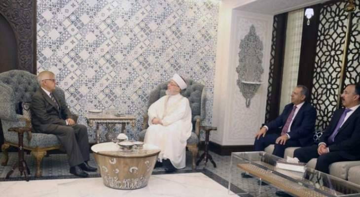 الشيخ قراقيره التقى السفير الروسي وبحث معه الوضع العام