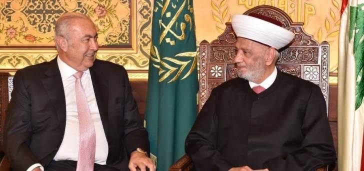 مخزومي بعد لقائه دريان:يجب إنجاز تشكيل الحكومة وتسهيل المهمة على الحريري