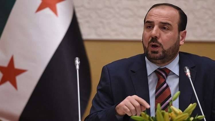 نصر الحريري يأمل في أن يشكل اجتماعه مع لافروف نقطة تحول في حل الأزمة السورية