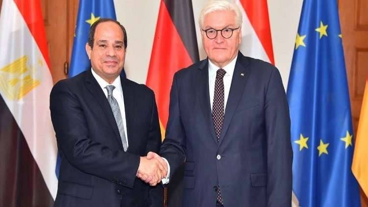 الرئيس الألماني: حريصون على علاقات التعاون مع مصر