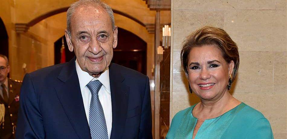 برّي استقبل دوقة اللوكسمبورغ ووفداً نيابياً بولونياً