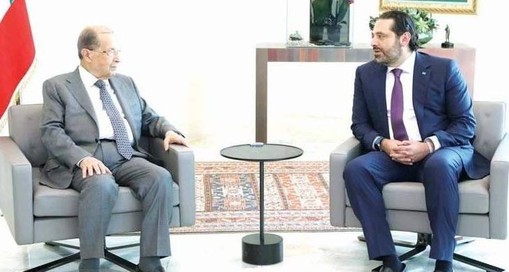 مصادر بيت الوسط : لا زيارة الى بعبدا اليوم والحريري لن يمثل السنة المستقلون من حصته