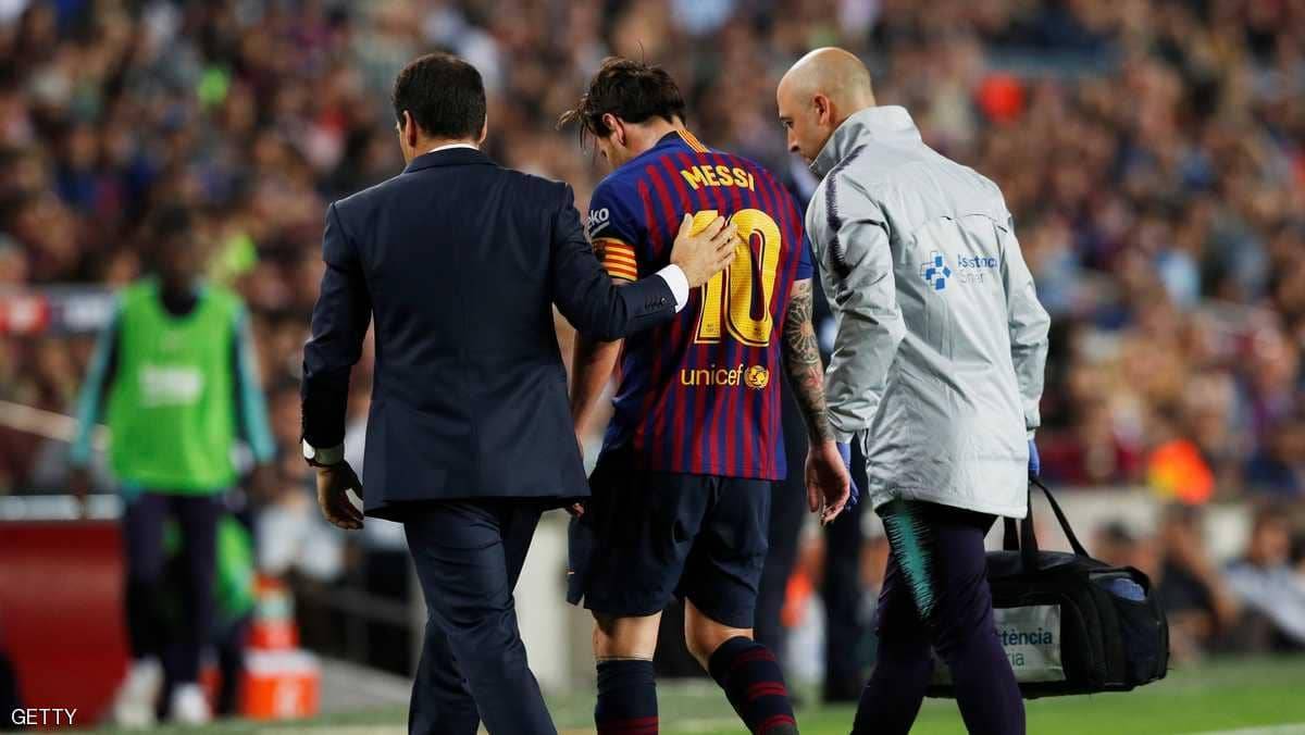 برشلونة يزف "الخبر السعيد" بشأن إصابة ميسي