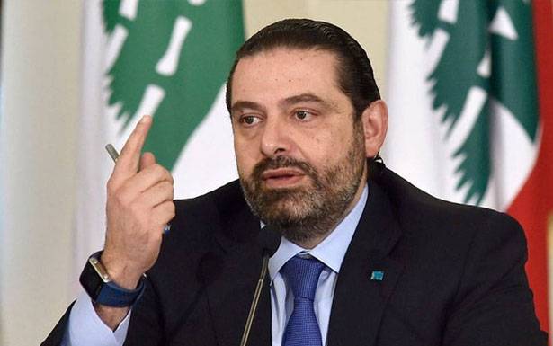اشارة الى الحريري
