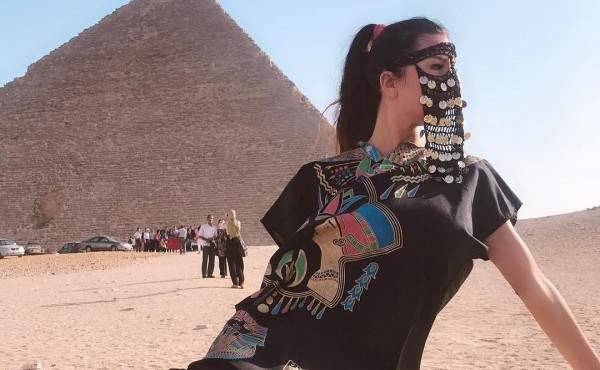 لاميتا فرنجية تخطف الأنظار من مصر..