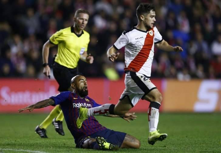 تقييم أداء لاعبي برشلونة ورايو فاليكانو