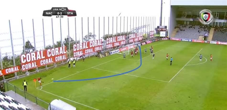 بالفيديو-لاعب عربي يسجّل أجمل هدف في الدوري البرتغالي!