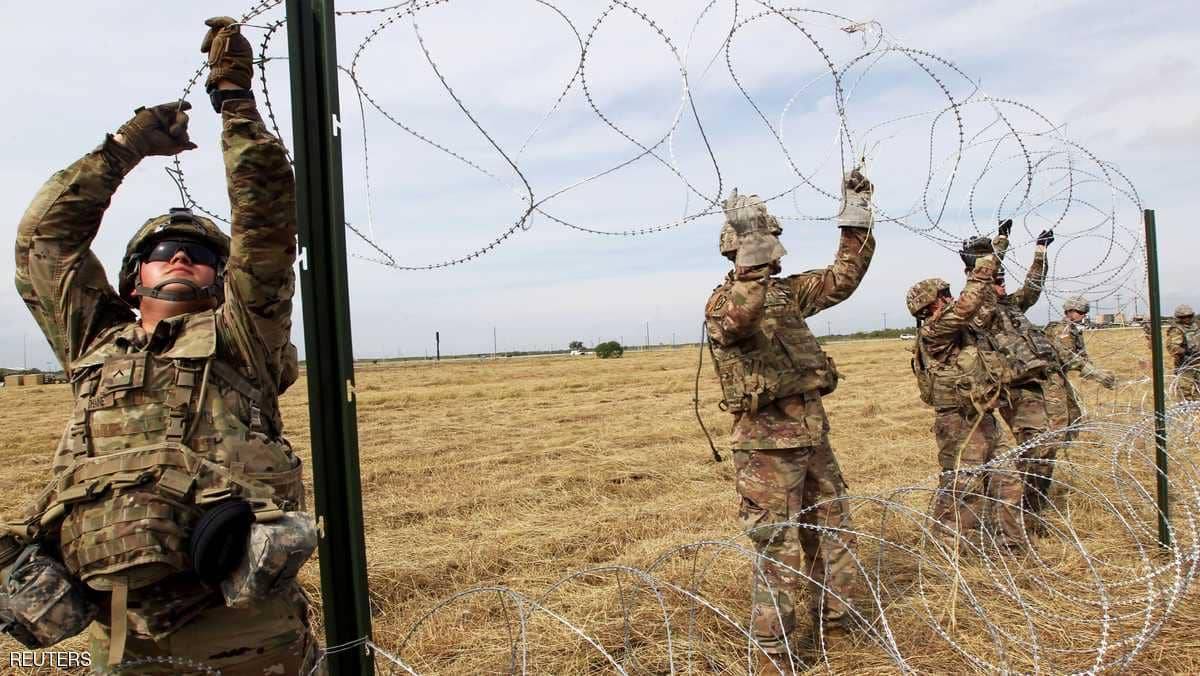 نشر آلاف الجنود الأميركيين قرب الحدود المكسيكية