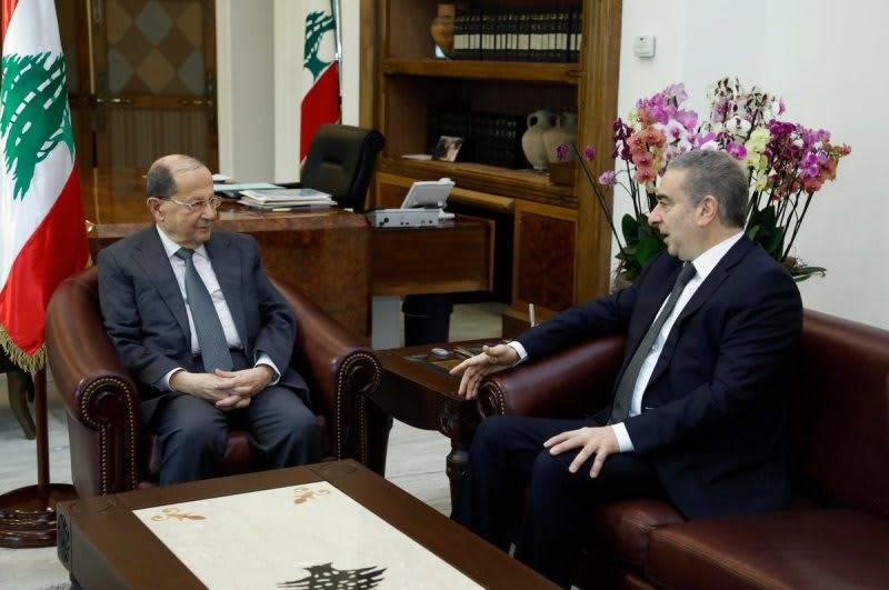 الرئيس عون أجرى مع فرعون جولة افق تناولت التطورات السياسية الراهنة