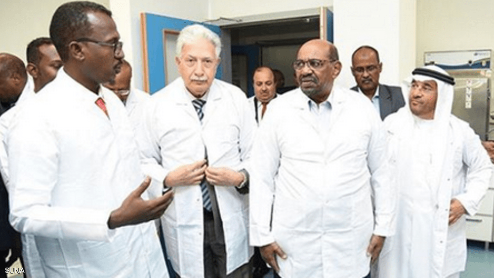 البشير يفتتح أكبر مصنع أدوية في السودان