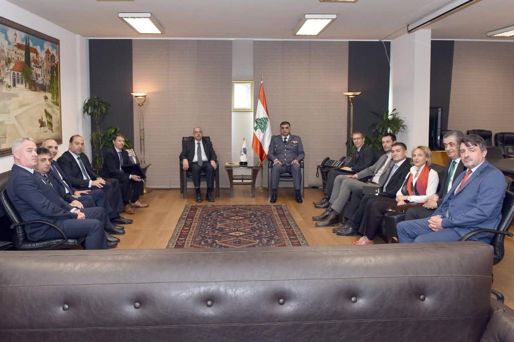 عثمان استقبل مدير الهيئة اللبنانية للطاقة الذرية