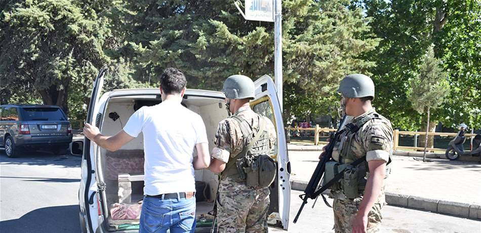 الجيش: هذه نتيجة التدابير الأمنية خلال الشهر المنصرم