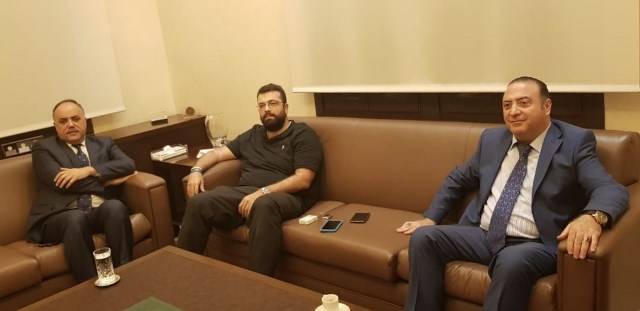 ناظم العمر اعلن من بيت الوسط انسحابه من انتخابات نقيب المحامين في طرابلس
